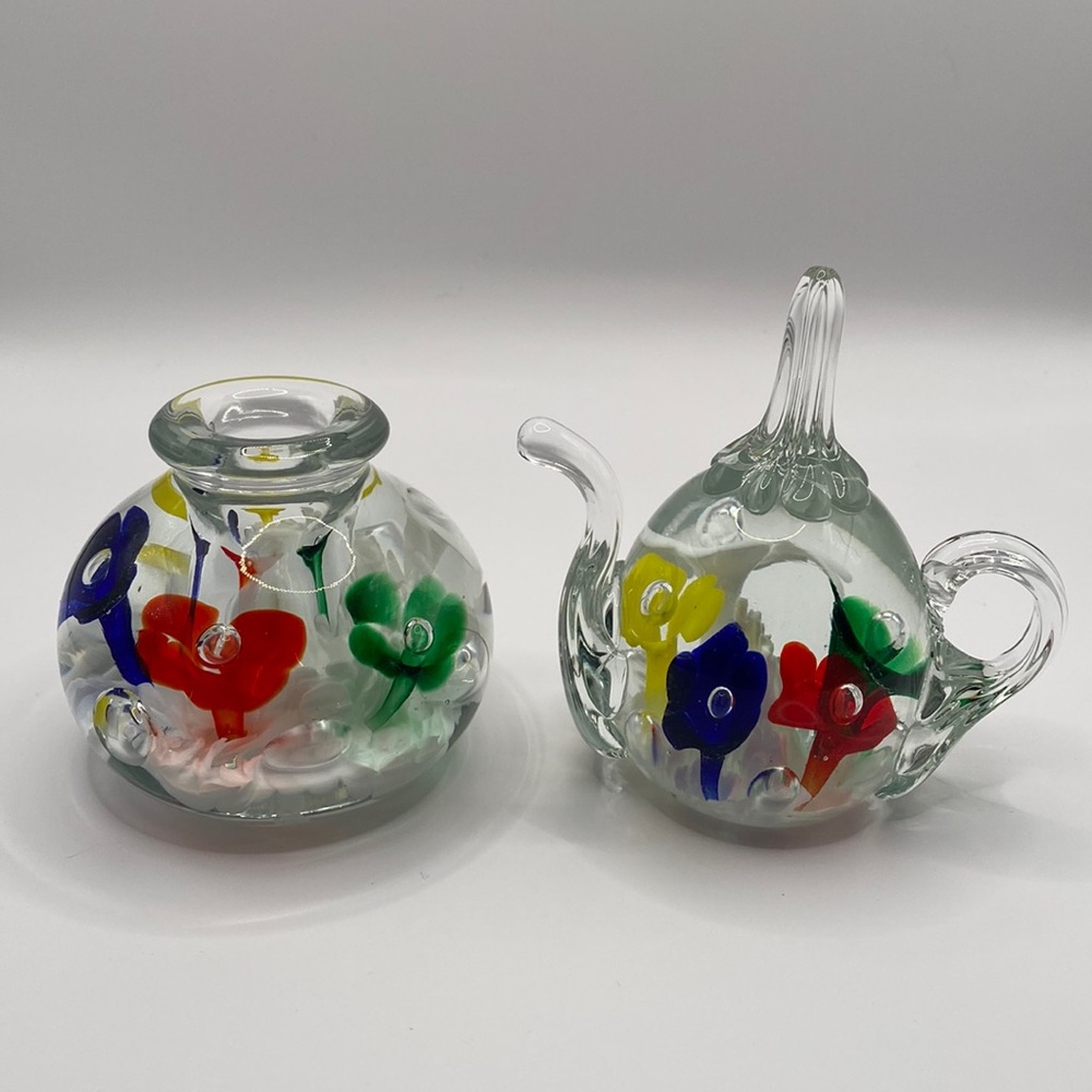 St. Clair set of Paperweights